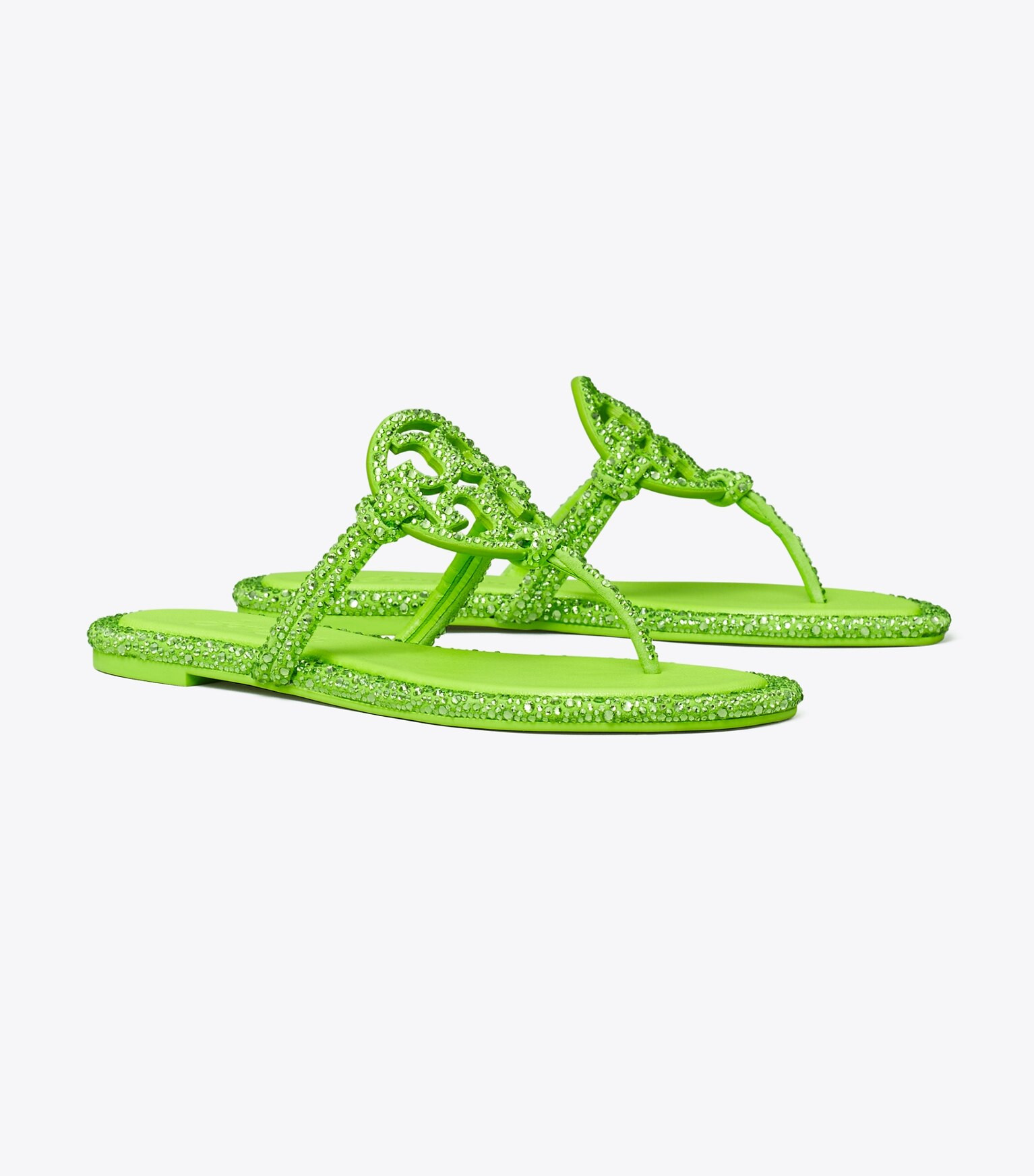 TB x BonBon Miller Knotted Crystal Sandal: Women's Designer Sandals | Tory Burch | Tory Burch (US)