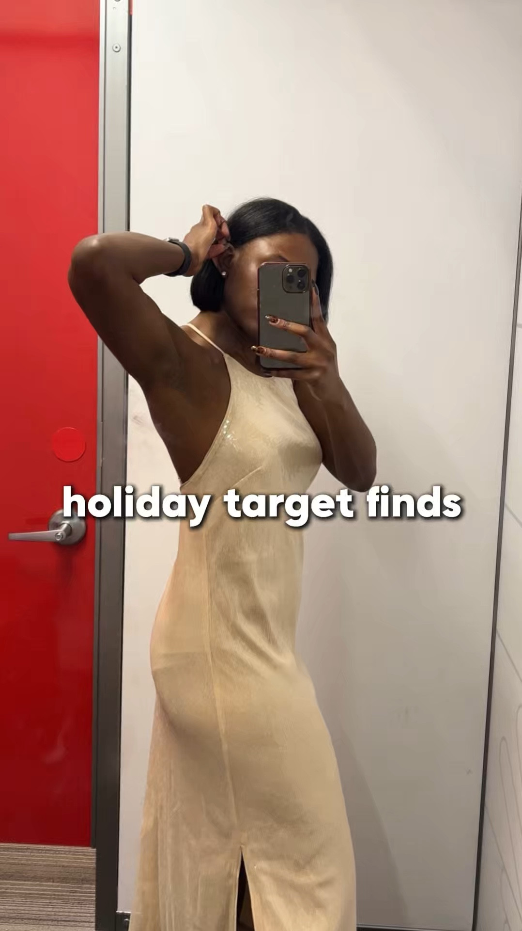 such a cute gold dress for your next holiday party. I’m wearing a size small  

#LTKStyleTip #LTKFindsUnder50 #LTKHoliday