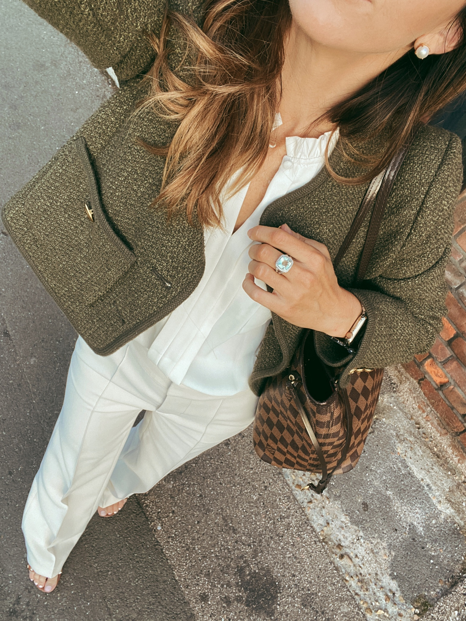 Business professional, work outfit, trousers, lady jacket, boucle jacket

#LTKworkwear