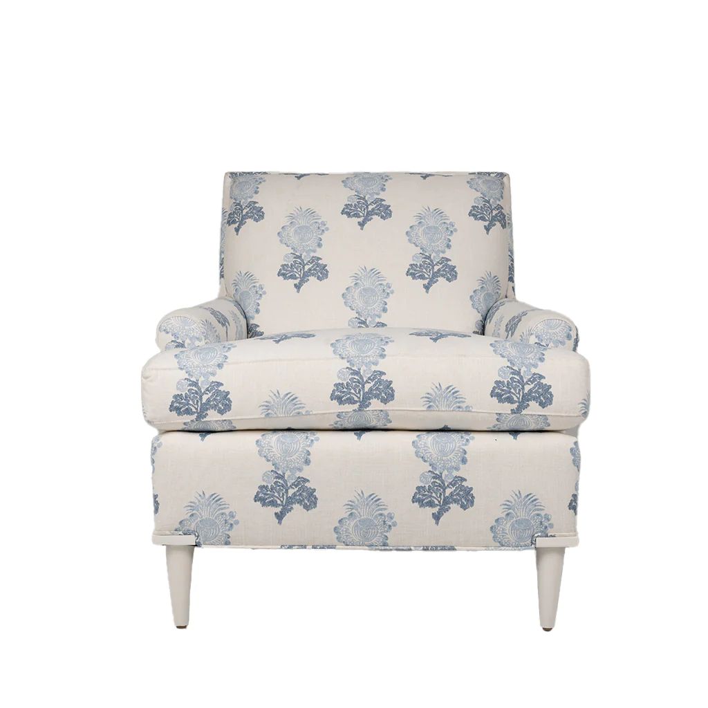 Henry Chair, Floral | Blue Print