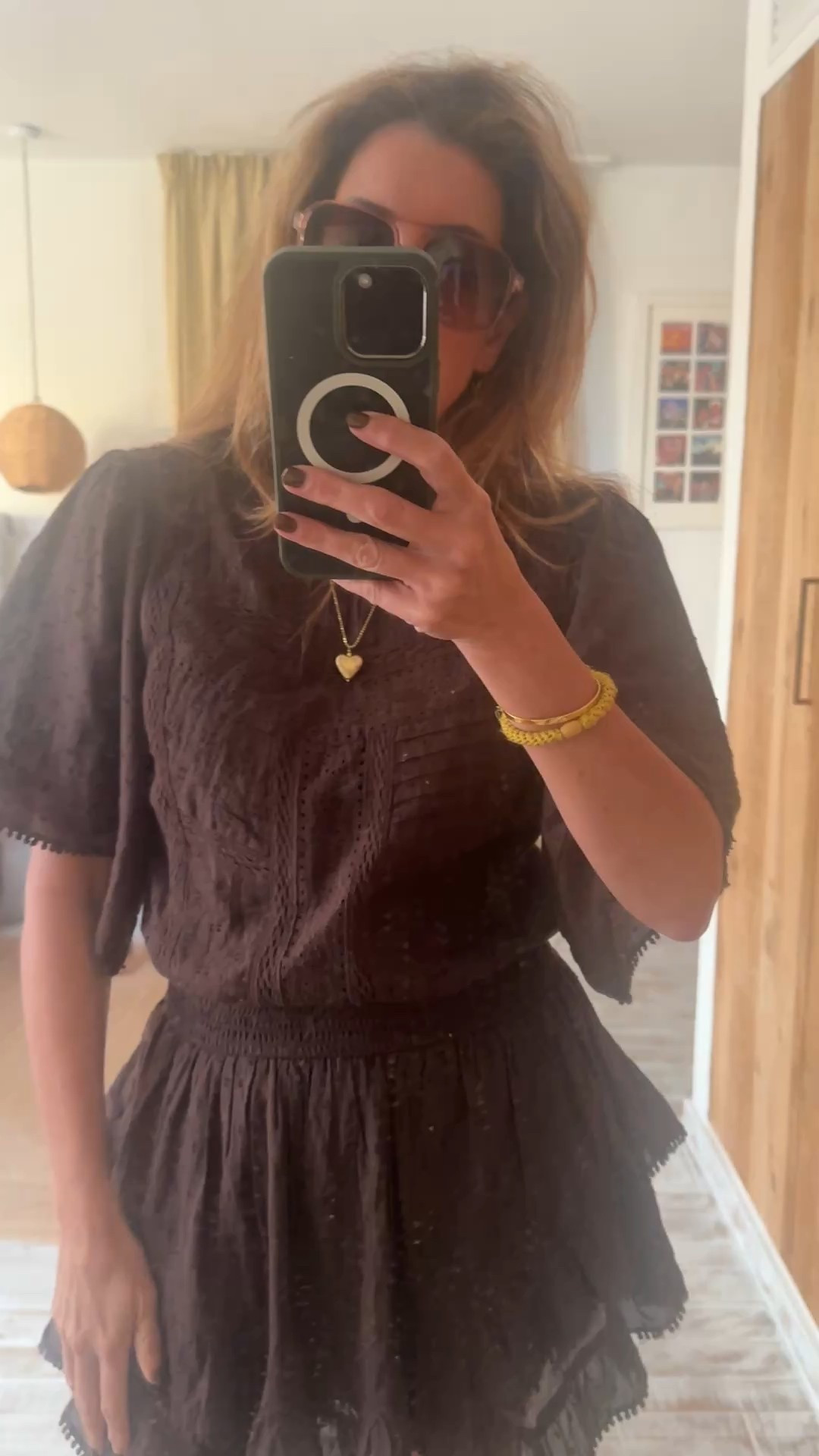 Brown trans seasonal dress 

#LTKuk #LTKstyletip #LTKeurope