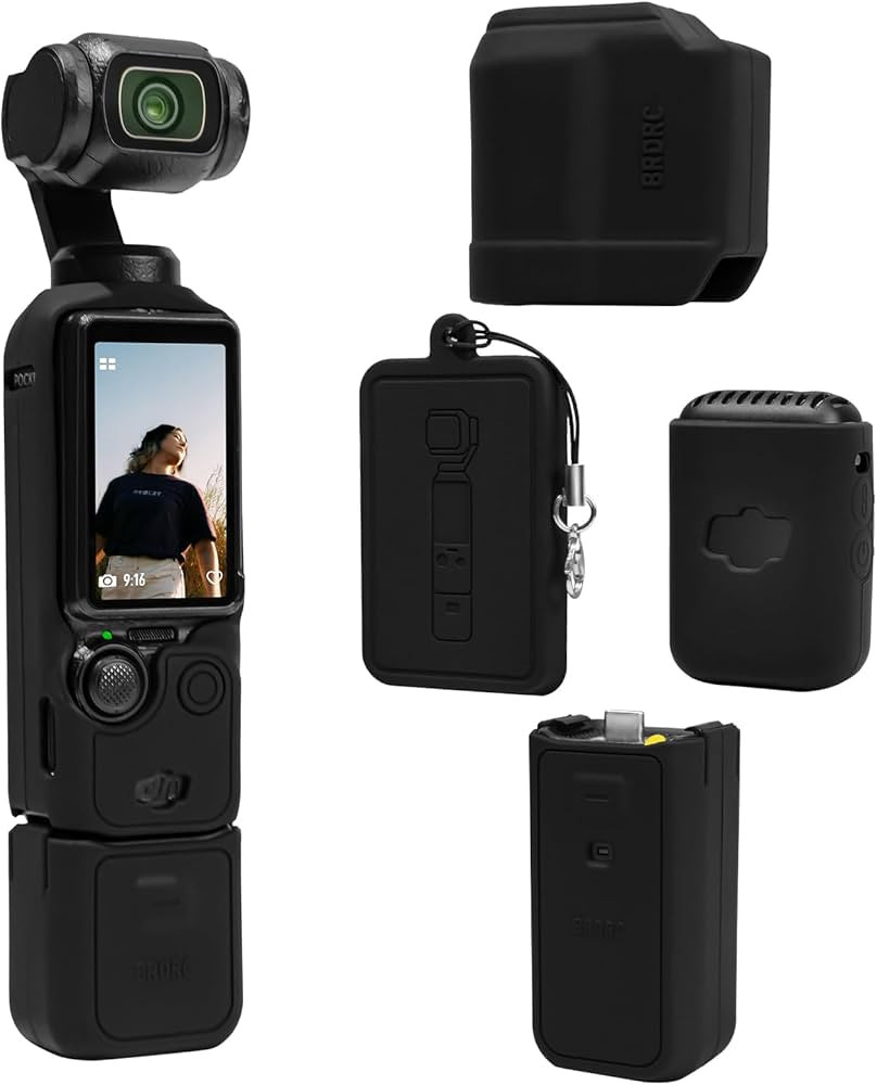 Pocket 3 Case, Soft Silicone Protective Cover Compatible With DJI Osmo Pocket 3 Creator Combo, Li... | Amazon (US)