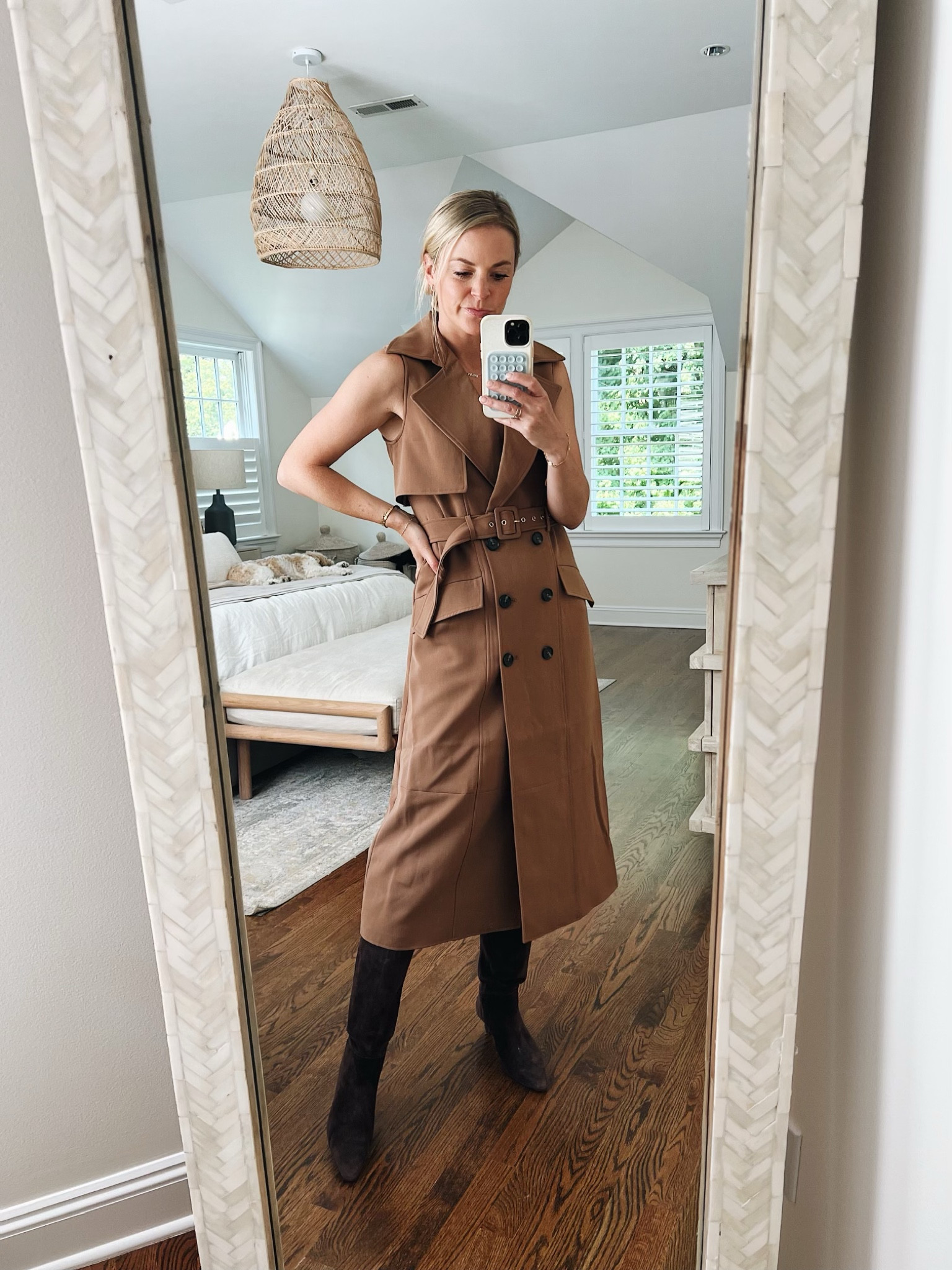 Azra Twill Sleeveless Trench Dress curated on LTK