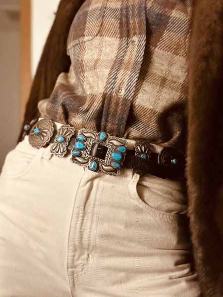 Happy New Years Eve Eve! 
Today we went shopping in Santa Fe and I found this turquoise concho belt, made my a local artisan. 
I sourced some *very* well priced versions for you, all tagged here. These prices I found are much less than what you pay in Santa Fe. 
I collect turquoise and am excited to add this classic to my collection 😄

#LTKtravel #LTKworkwear #LTKSeasonal