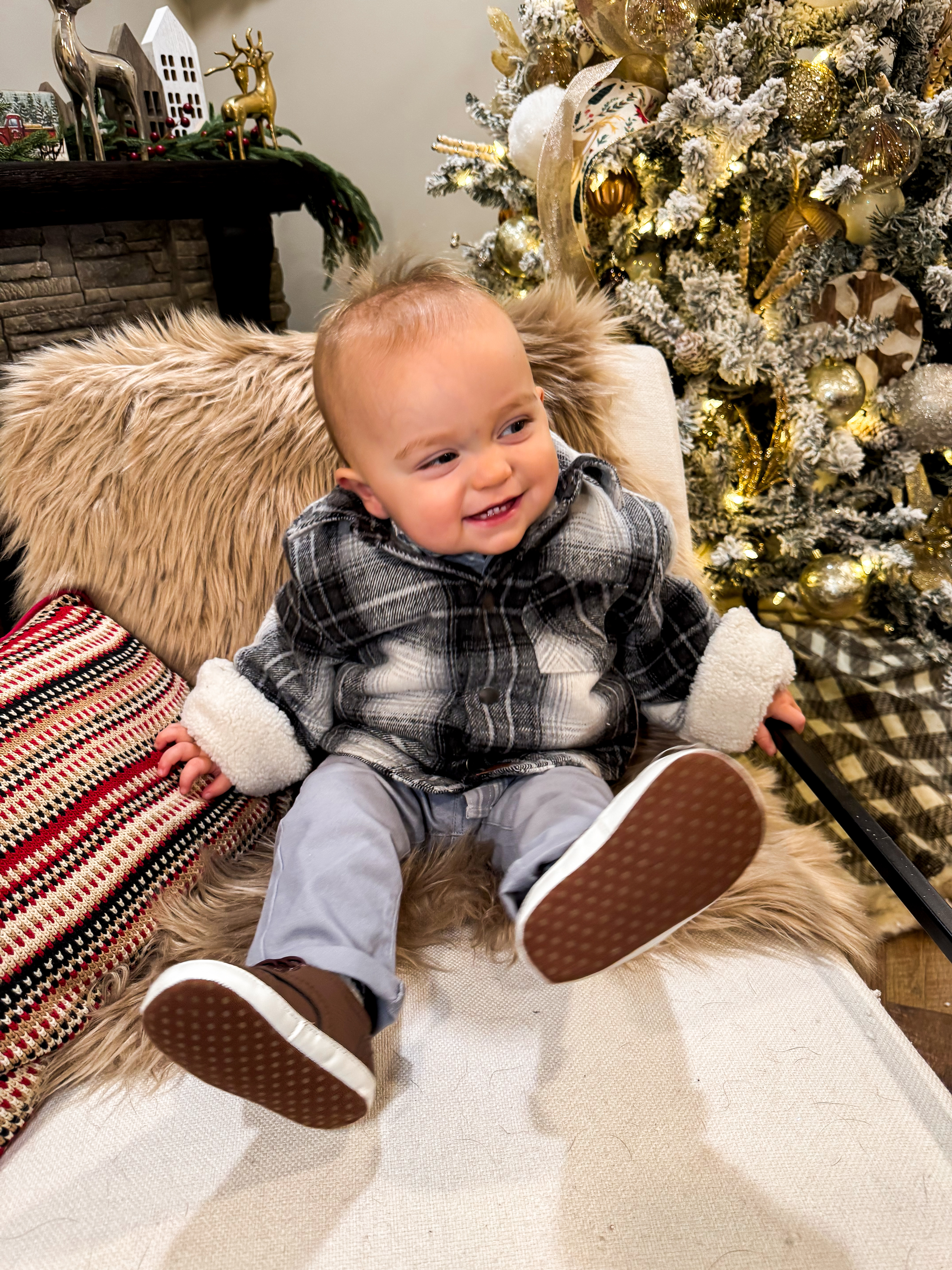 The second Neyland put on this “Big Guy” Flannel Shacket from GILi Guise, he suddenly looked so grown up. 🥹
It has that cozy, ready-for-anything adventure vibe they’re known for — delivering warmth, comfort, and that effortlessly cool look little boys pull off without even trying. 🩶

This new flannel shacket is:
• Sherpa-lined for extra warmth
• Ultra-soft and comfortable
• Snap-buttoned for easy on/off
• Versatile enough for playtime, errands, and family outings

Linking the full Boys Outerwear collection + sizing details here.
Use my code ASHLYNXX (replace with your code!) for a discount.

#LiveVicariously #GILiGuise #newarrival 

 #LTKootd #LTKmomlife #LTKKids