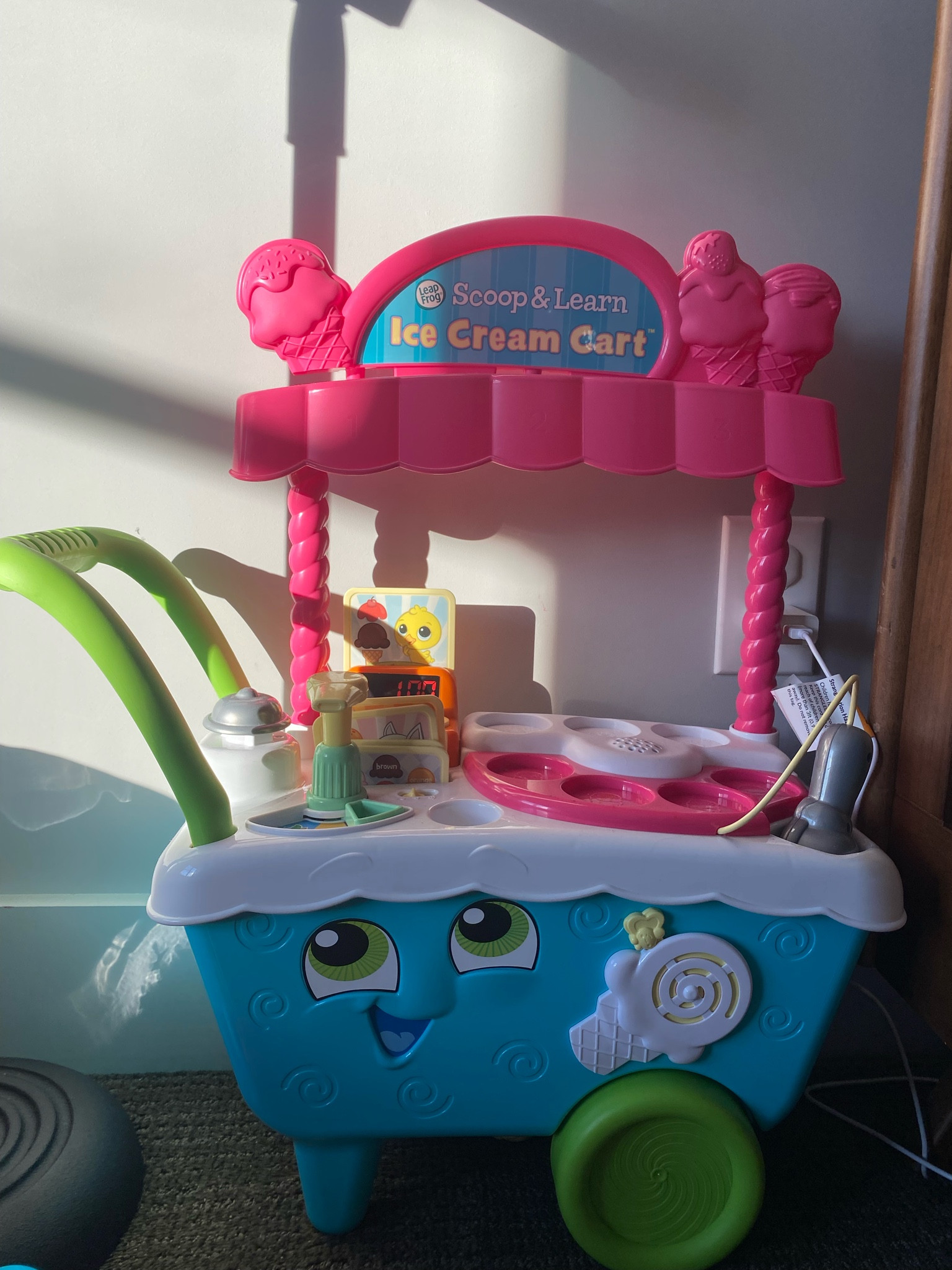 Leapfrog ice cream cart in Dawson's room 

#LTKFamily #LTKBaby #LTKHoliday