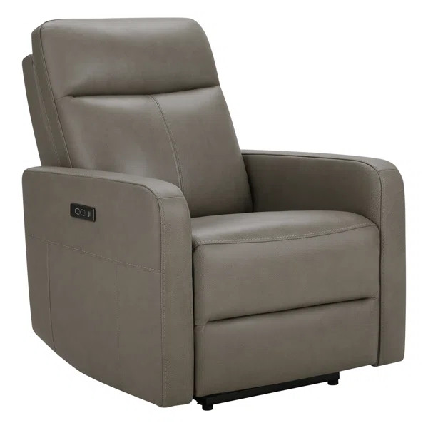 Will Zero Gravity Genuine Leather Power Recliner with USB Port | Wayfair North America