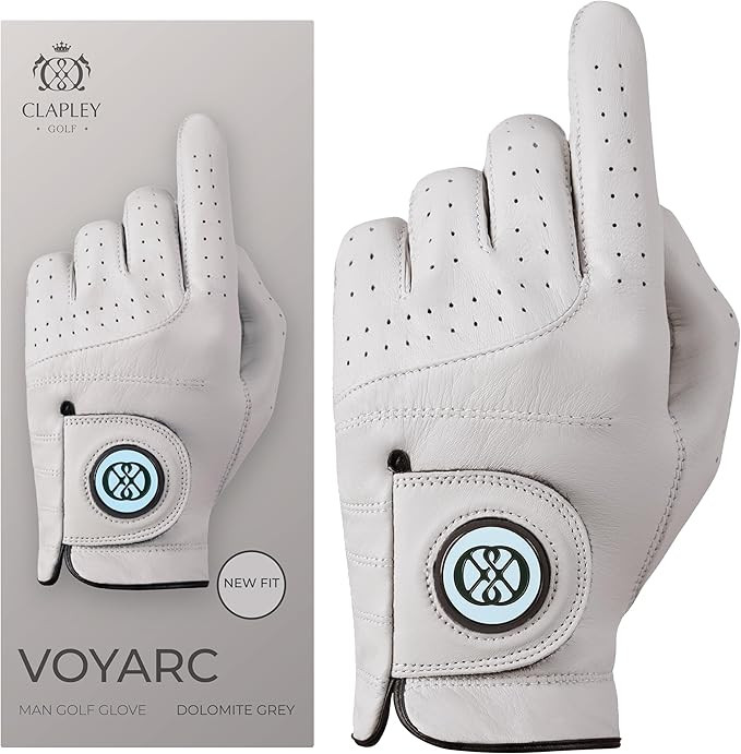 Men’s Golf Glove – Refined Cabretta Leather with Ball Marker, Standard Size, Breathable Desig... | Amazon (US)