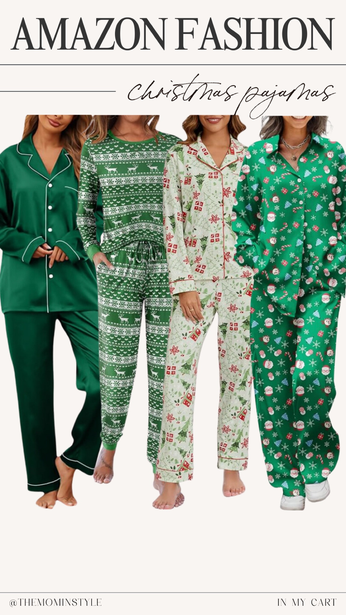 Amazon Christmas Pajamas 🎄

affordable fashion // amazon fashion // amazon finds // amazon fashion finds // christmas pajamas // christmas pajamas women // matching christmas pajamas // green christmas pajamas // green pajamas

#LTKStyleTip #LTKHoliday #LTKFindsUnder50