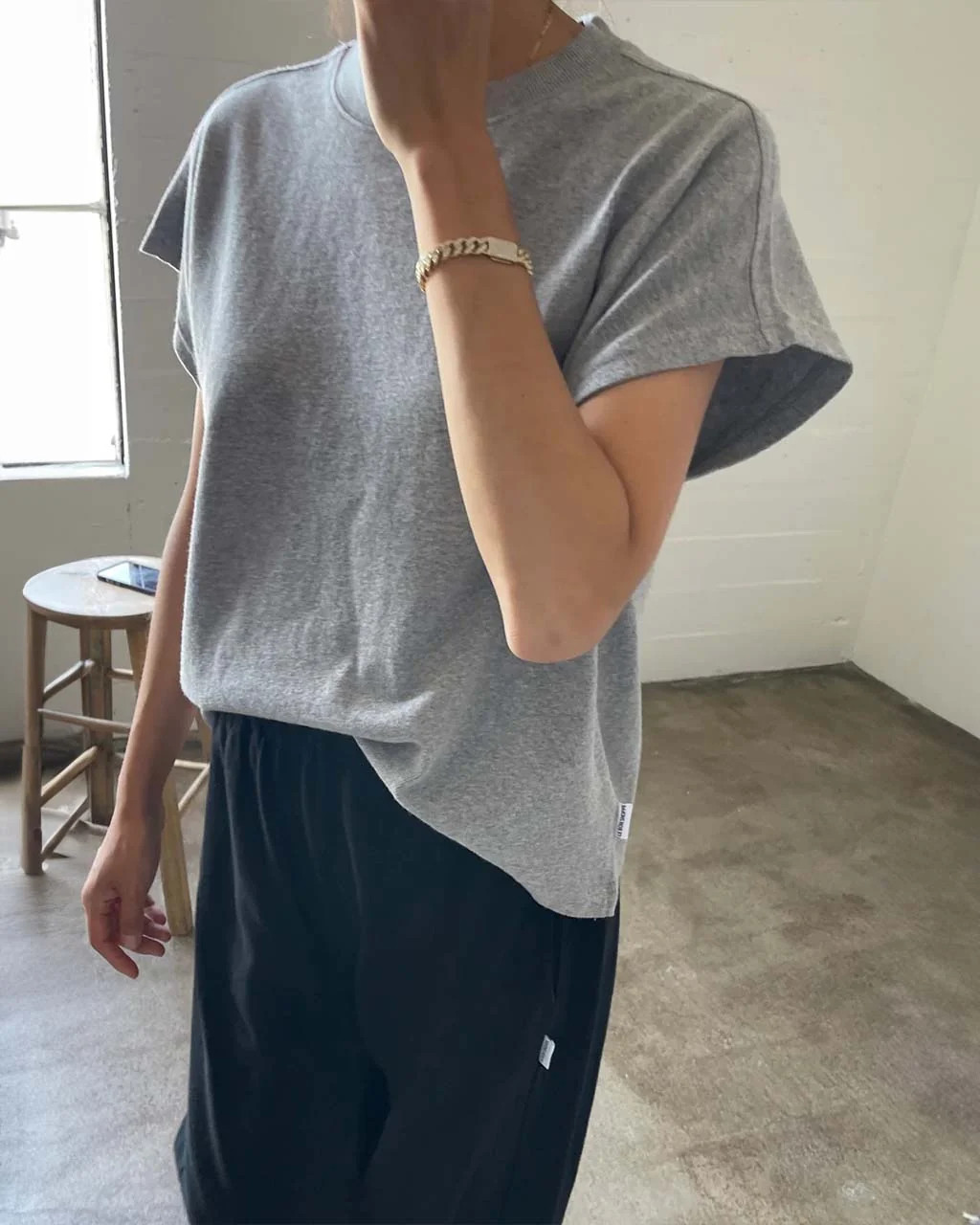 Jeanne Tee - Heather Grey | ban.do