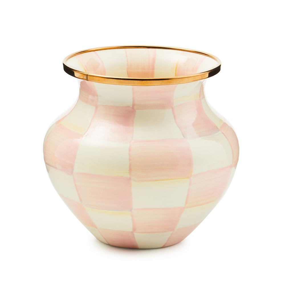 Rosy Check Vase | MacKenzie-Childs
