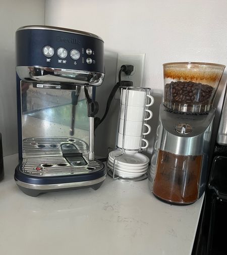 Just call me barista coffee setup espresso machine at home 

#LTKfamily #LTKhome #LTKHoliday