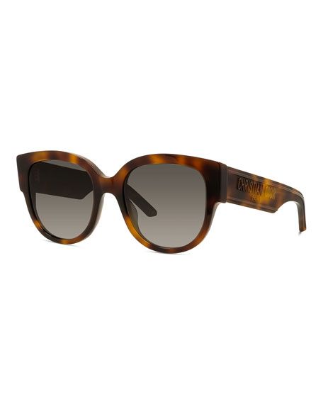 Dior Round Acetate Sunglasses | Neiman Marcus