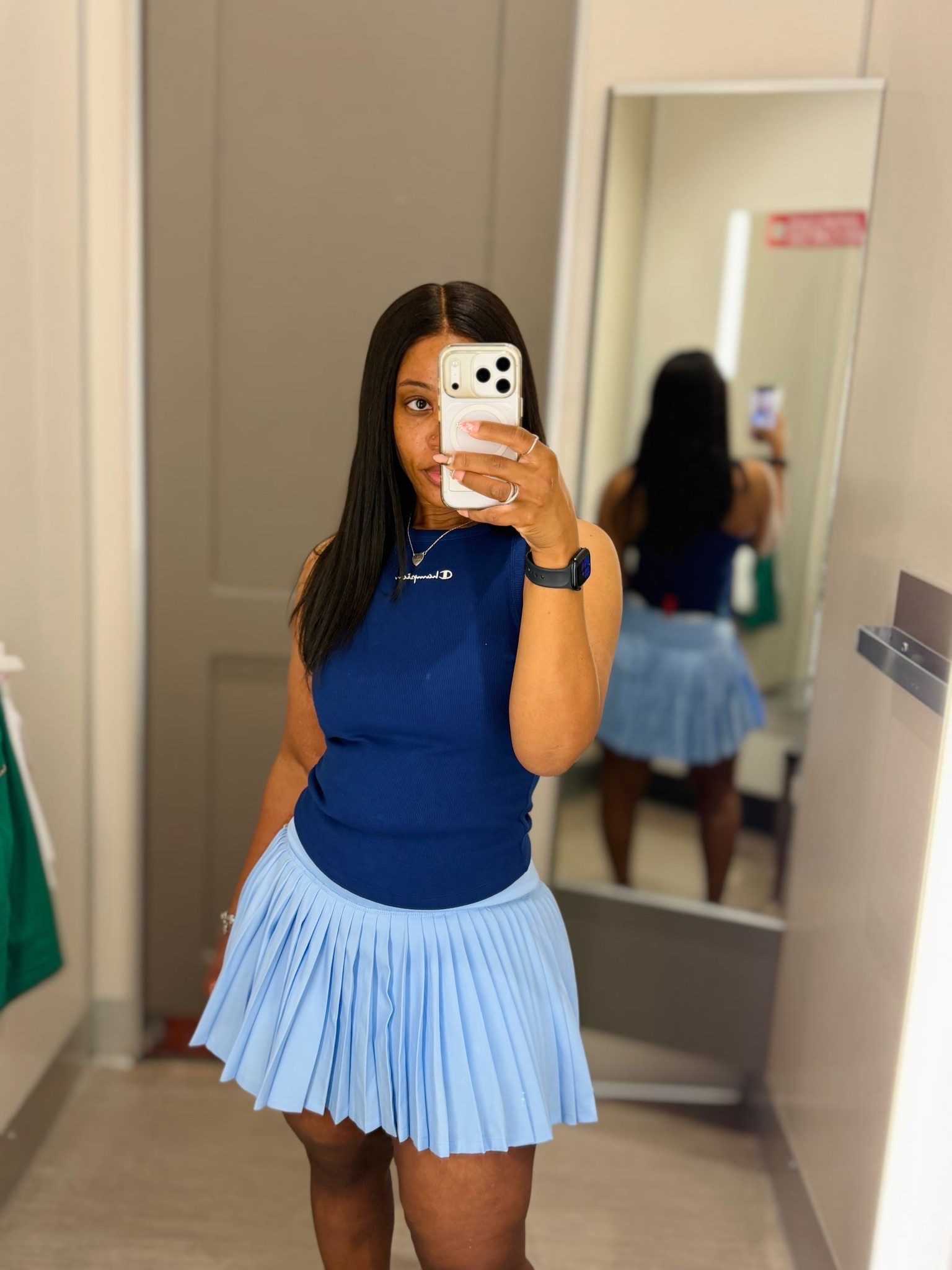 Wearing a size small in the top and bottoms. Love the blue color…it is definitely my favorite(I still like the green and white also) but this color is very vibrant. They have a lot of different mix and match options between tops and bottoms. 

#LTKPetite #LTKActive #LTKSeasonal