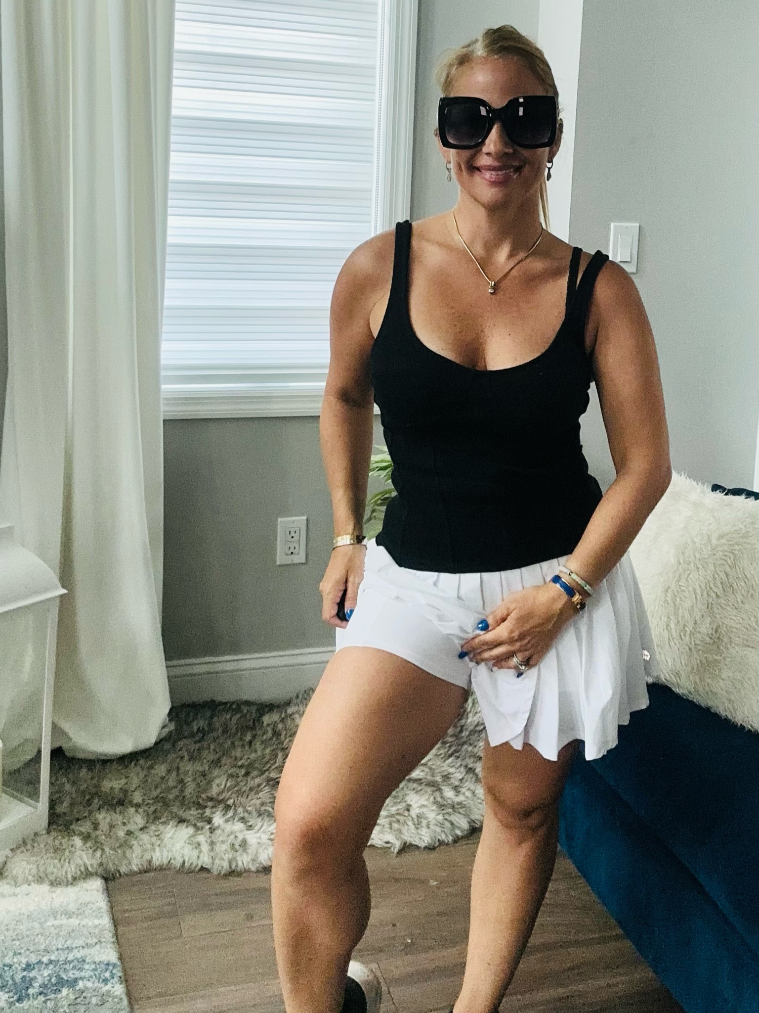 My favorite ever - pleaded skort - and tank tops  so awesome for vacation, tennis, walking just my fav!!!  

#target #summeroutfits #athleisure

#LTKunder50 #LTKSeasonal #LTKFind