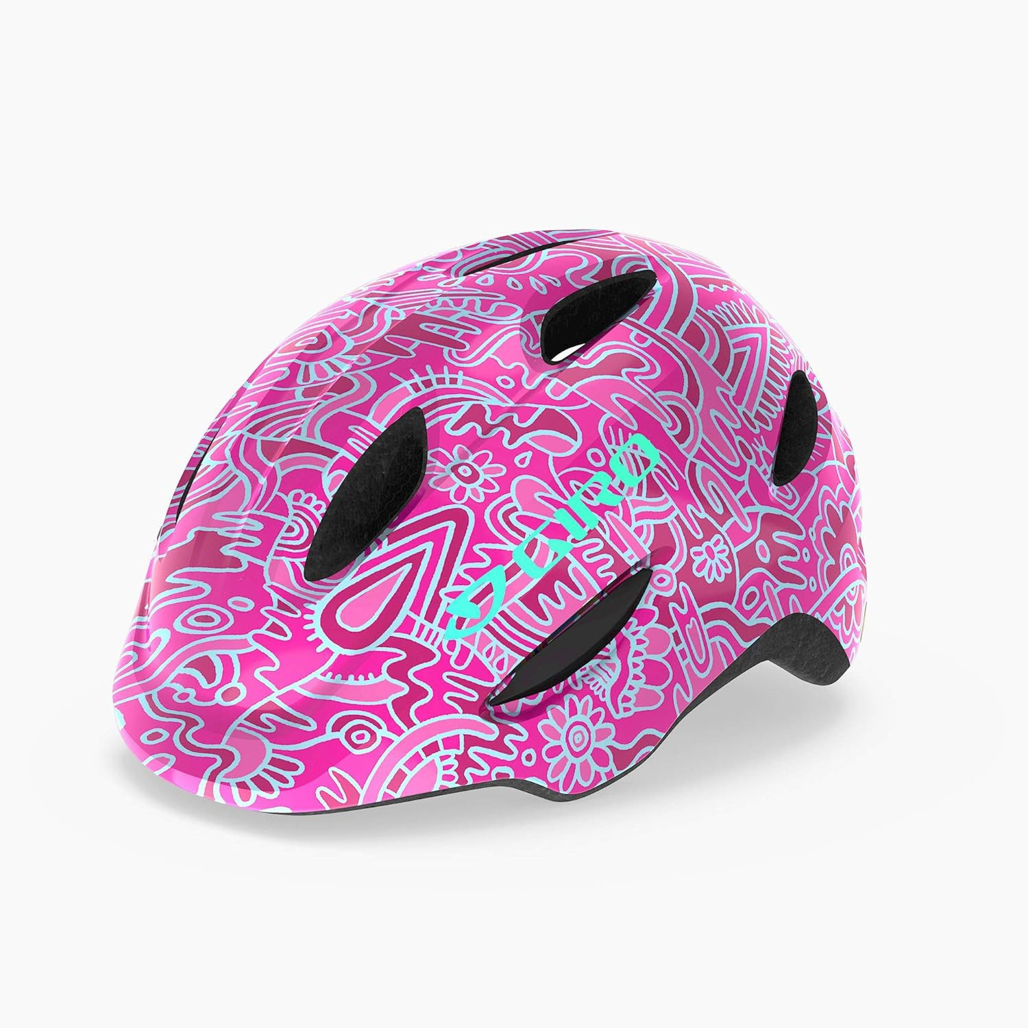 Giro Scamp MIPS Youth Recreational Bike Cycling Helmet - Small (51-55 cm), Pink Flower Land (2020... | Amazon (US)