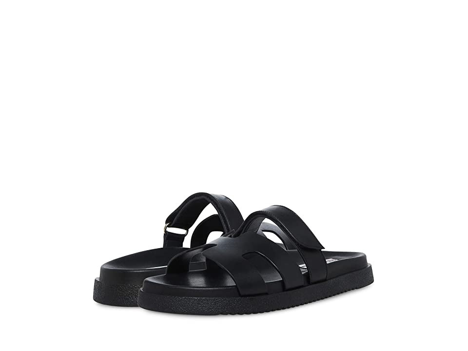 Steve Madden Mayven Women's Shoes Black Leather : 9.5 M | Zappos