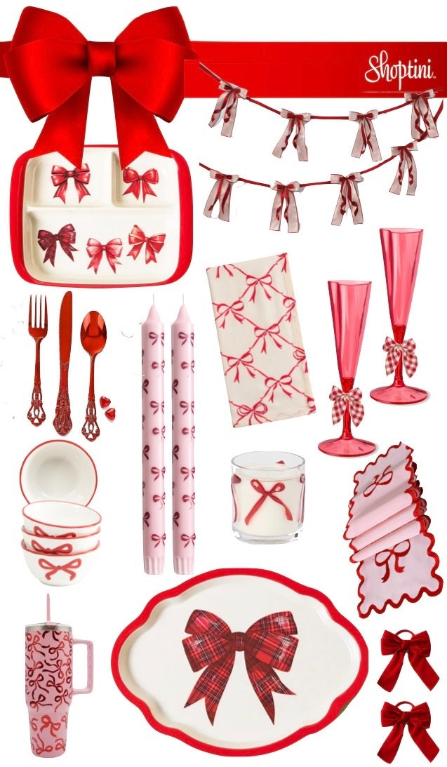 Valentines Day Decor / Red Bow Brunch 

#LTKHome #LTKKids #LTKFindsUnder50