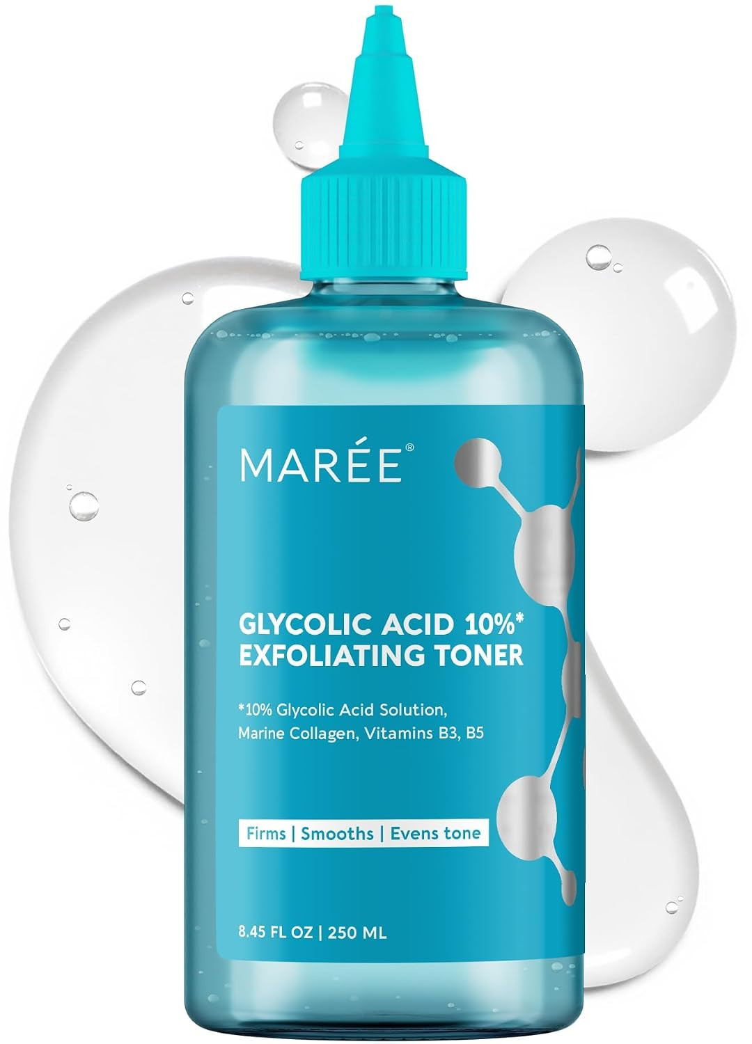 MAREE Toner Glycolic Acid Exfoliating Toner for Face Acido Glicolico para Manchas | Amazon (US)