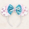 UNSPAZ Shiny Headband for Women Girls, Pink & Sky Blue Hairband for Trip, outings, parties, birth... | Amazon (US)