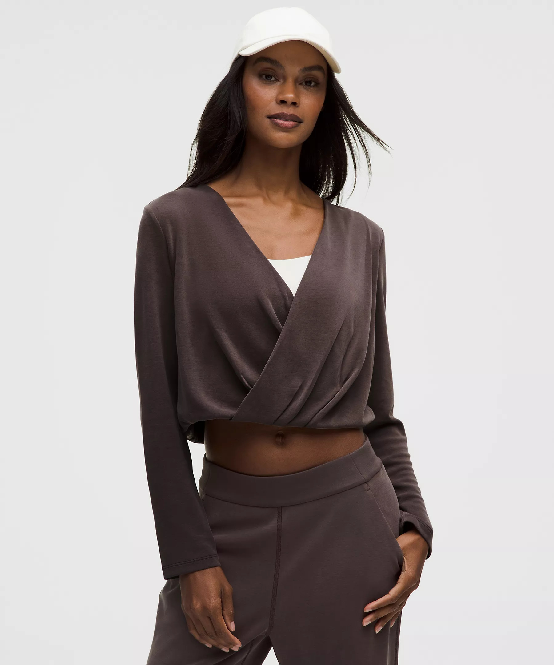 Lightweight Softstreme Wrap-Front Top | Lululemon (US)