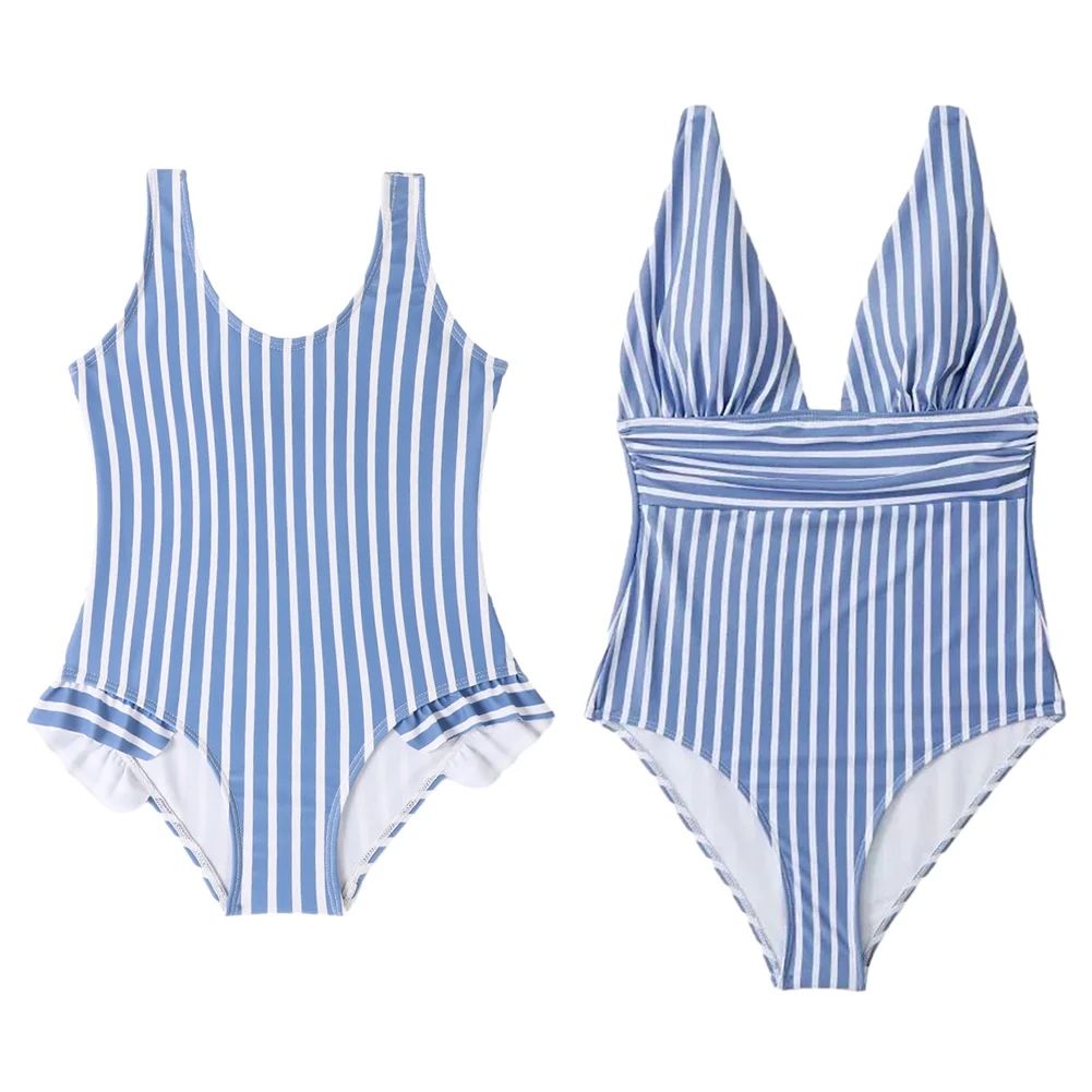 Gyrategirl Mommy and Me One-Piece Swimsuit 2PCS Bikini Sets Swimwear Bathing Suit for Women Girls | Walmart (US)