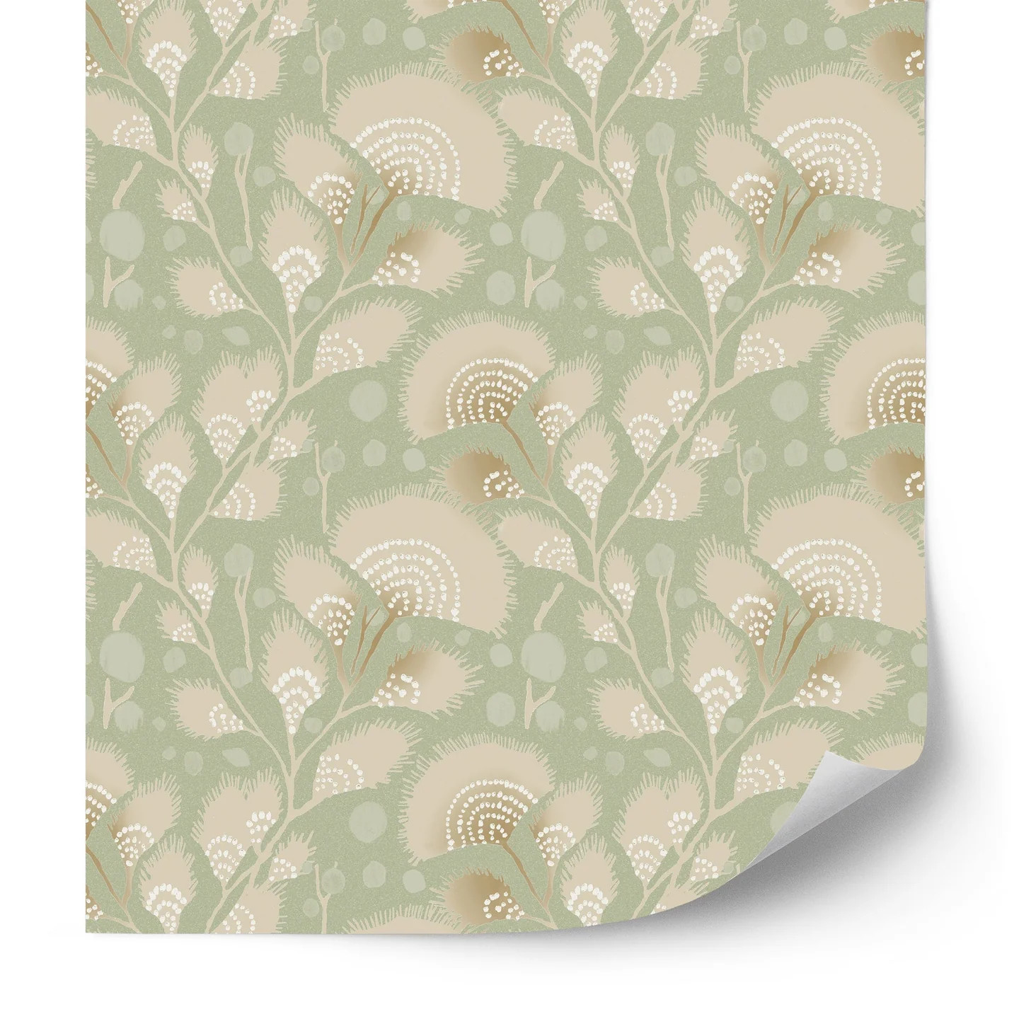 Queen Palms Wallpaper Sample | Urban Garden Prints
