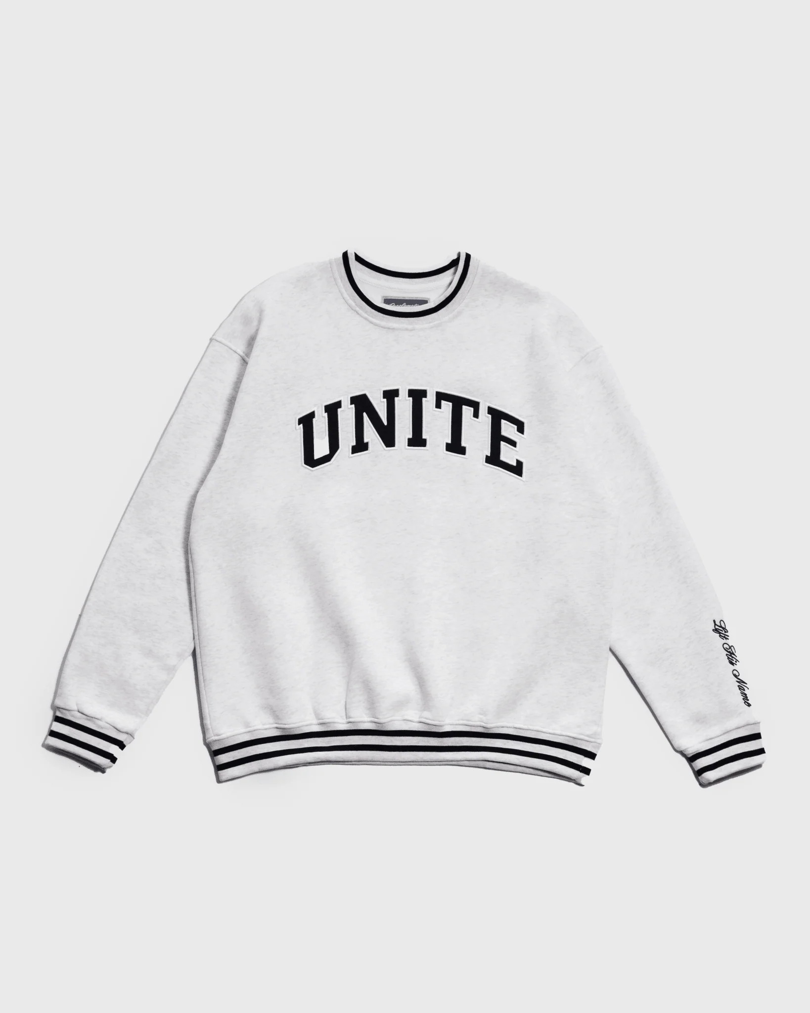 "Unite" University Comfort Crewneck | Shop.app