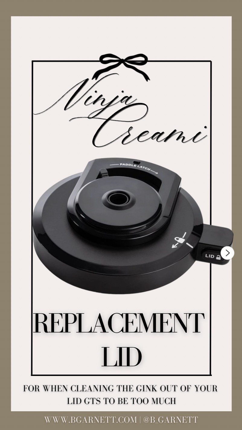 Ninja Creami replacement lid (on sale!) 

Ninja Creami | ice cream maker | kitchen gadgets 

#LTKActive #LTKfoodie #LTKHome