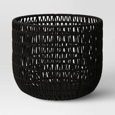 Rope Basket Black - Threshold™ | Target