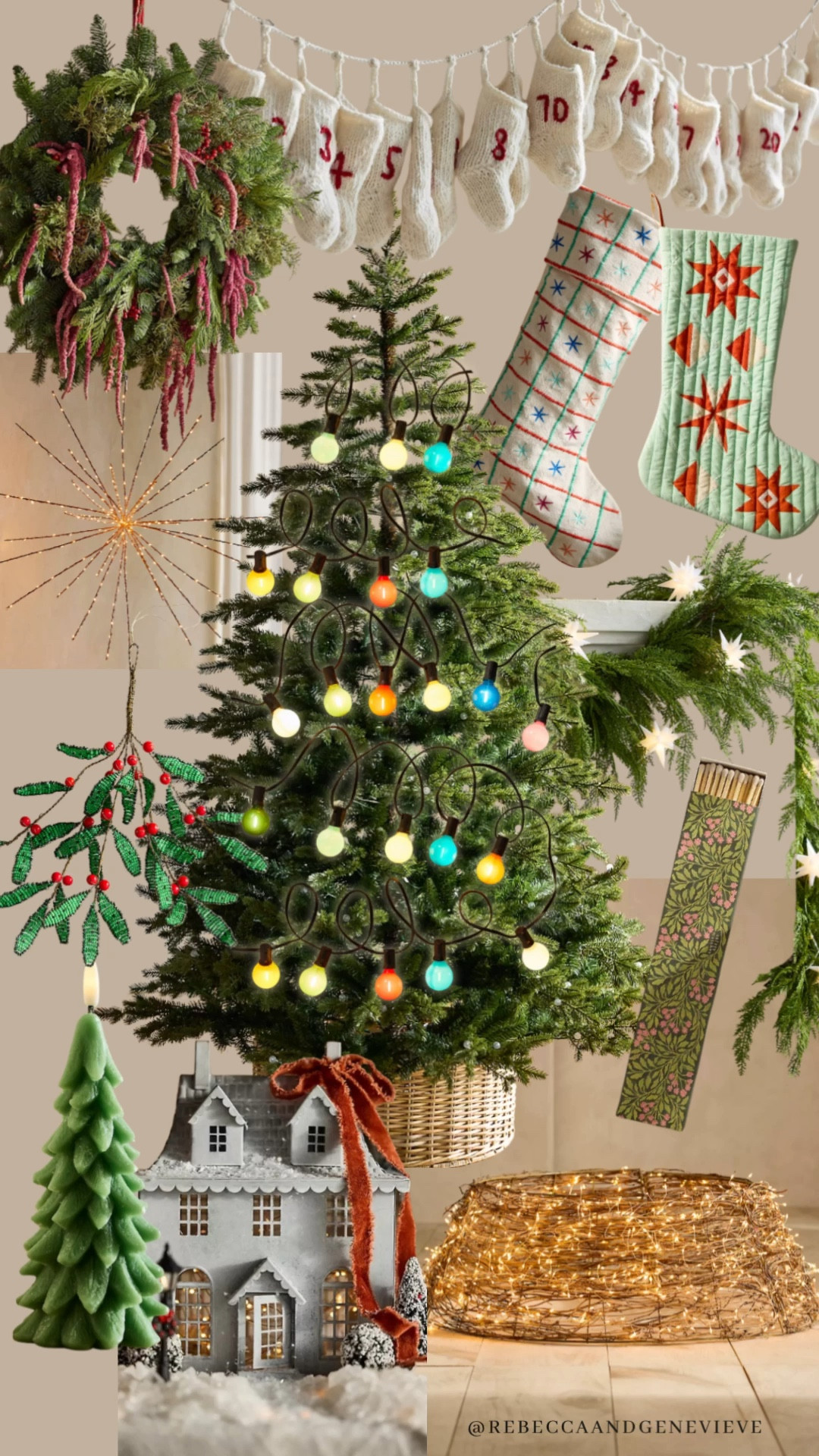 Lots of beautiful Christmas decor at Terrain. Use my early access code VALERIA30 for 30% off 🔥
-
Christmas tree. Christmas garland. Christmas lights. Tree collar. Stockings

#LTKSaleAlert #LTKCyberWeek #LTKHoliday