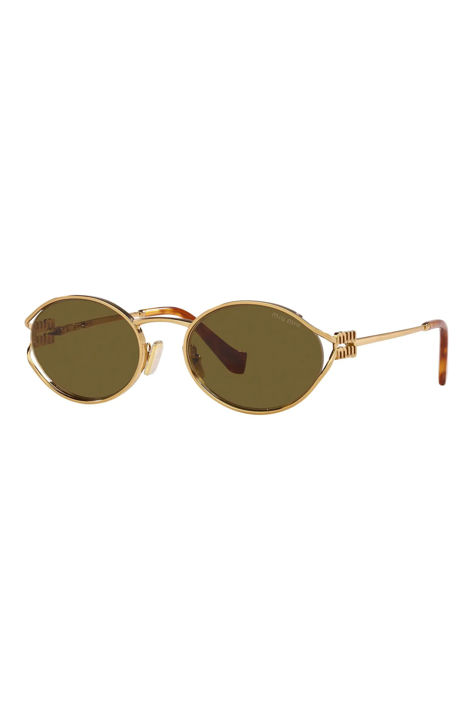 Miu Miu 54mm Oval Sunglasses (Men) | Nordstrom | Nordstrom