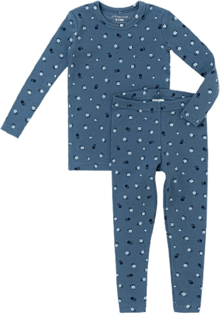 AVAUMA Baby Boys Girls Pajama Set 6M-7T Kids Cute Toddler Snug fit Pattern Design Pjs Cotton Slee... | Amazon (US)