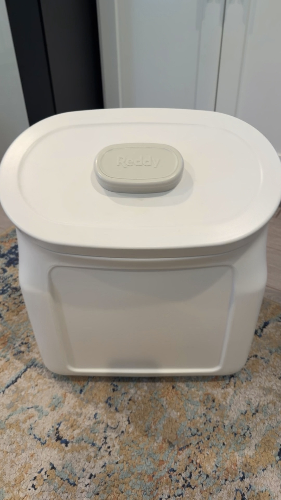 Reddy White Airtight Food Storage Container for Dogs Medium 25 lbs. 
#LTKPet #LTKDog