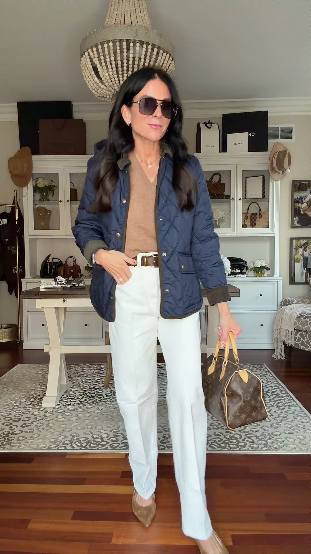 Wearing an xl jacket
XS top
25 denim 

#LTKStyleTip #LTKSeasonal