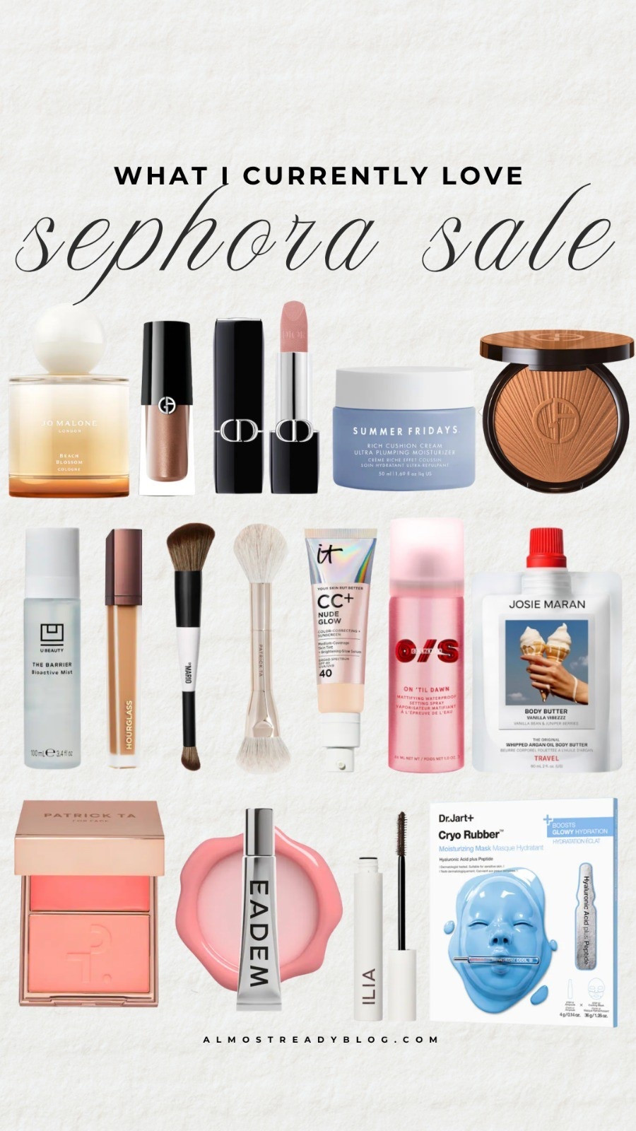 Last day of Sephora sale, my current favorites. Co de SPRINGSALE

skincare over 40, makeup over 40, sephora sale, beauty faves, amanda west, almostreadyblog

#LTKSaleAlert #LTKBeauty #LTKOver40
