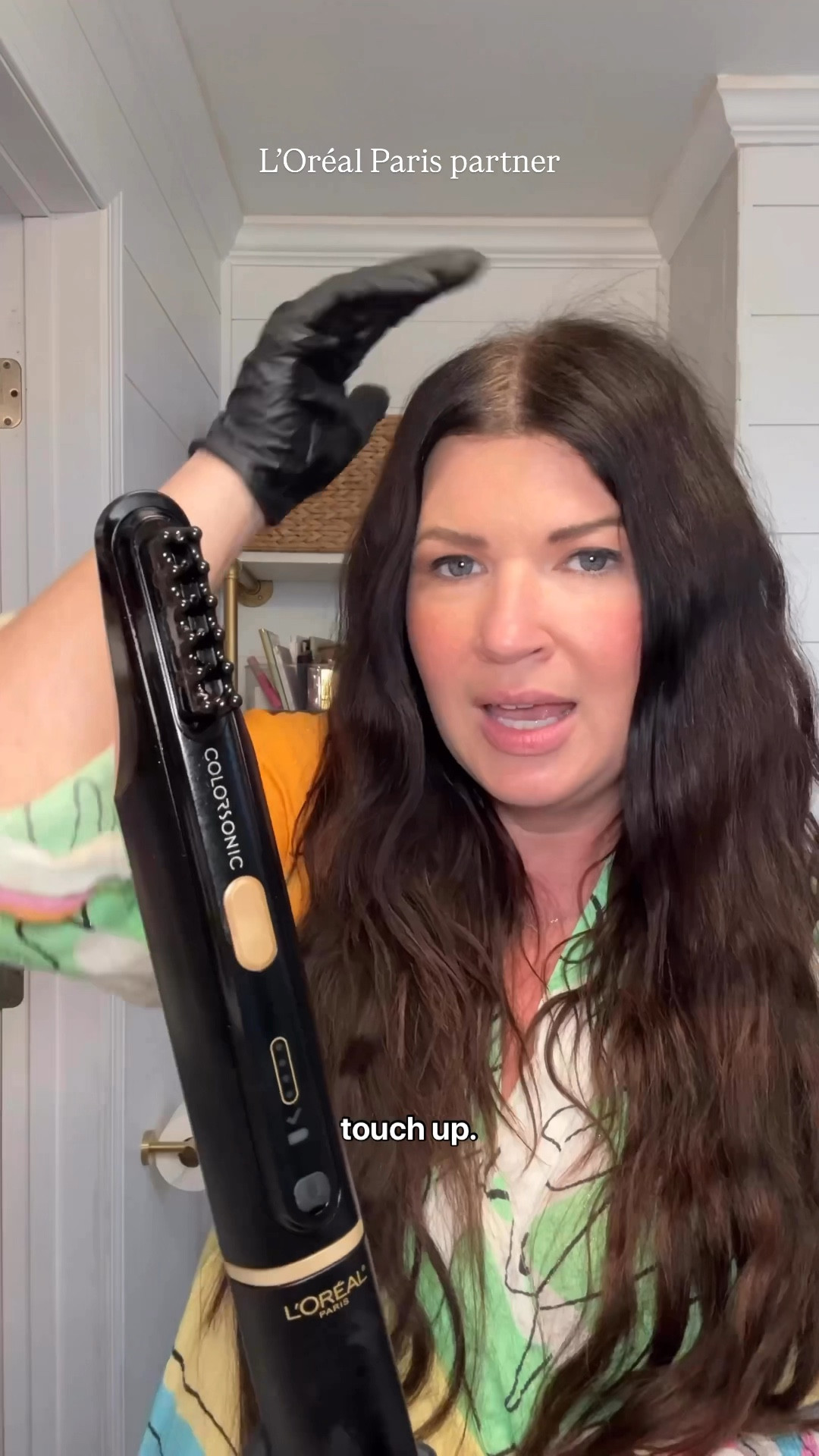 OK can we talk about grays? #LOrealParisPartner I literally have a recurring calendar
appointment every 18 days because I can’t even make it three weeks without a touch-up. 

That’s how fast these sparkly silver roots come in.

Luckily, I’ve partnered with @lorealparisusa to try out the #Colorsonic and it’s a total game-changer. It mixes the color for you, parts your hair, and gets even the tricky spots with 100% gray coverage—without the mess. Just a few taps to set up and you’re ready to color.

Truly so easy, I can do it all by myself. 

My shade is 4 (the dark brown natural) and I
never thought I’d say this, but at-home root touch-ups actually feel manageable.

If you’re like me and need fast, precise color that actually covers grays and lasts without
stealing an entire day, this is it. @lorealparisusa

#Ad #ColorsonicPartner #Paidlink #colorsonic #lorealparispartner #haircolor

#LTKBeauty #LTKStyleTip #LTKOver40