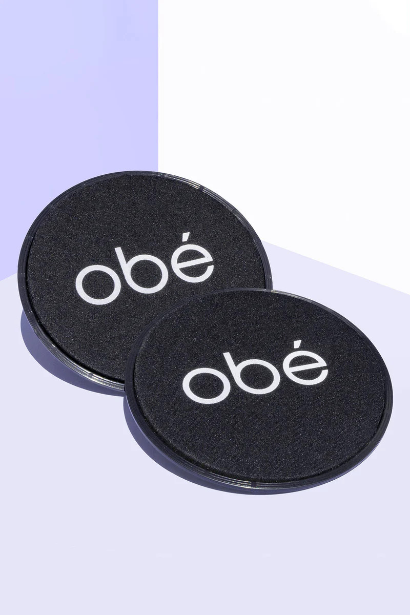 obé sliders, set of 2 | obé Fitness