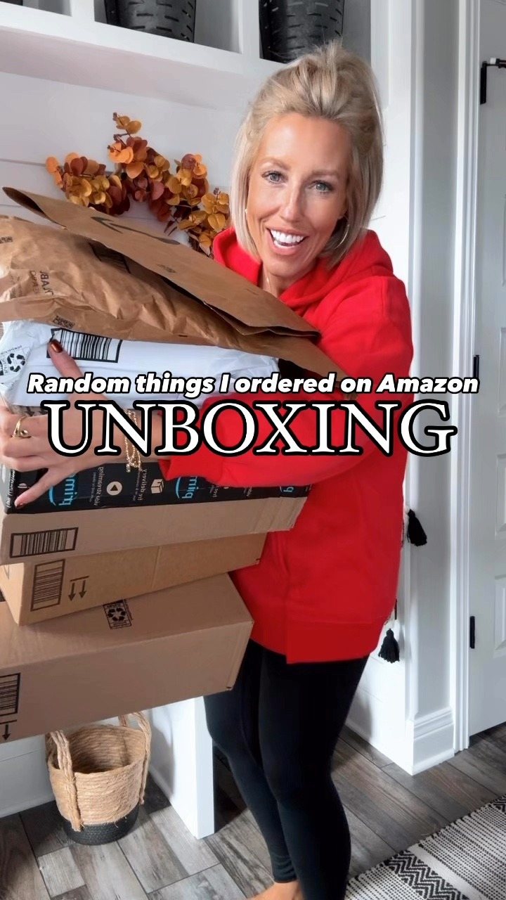 My random @amazon order this week!!!! I shared this in my stories first and the purses sold out in less than 24 hours but I just noticed the brown one is RESTOCKED again!!!!
⬇️⬇️⬇️
Shoes are TTS
Red hoodie sized up to medium 
Checkered jacket size small but prefer medium.

#LTKHoliday #LTKWatchNow #LTKGiftGuide