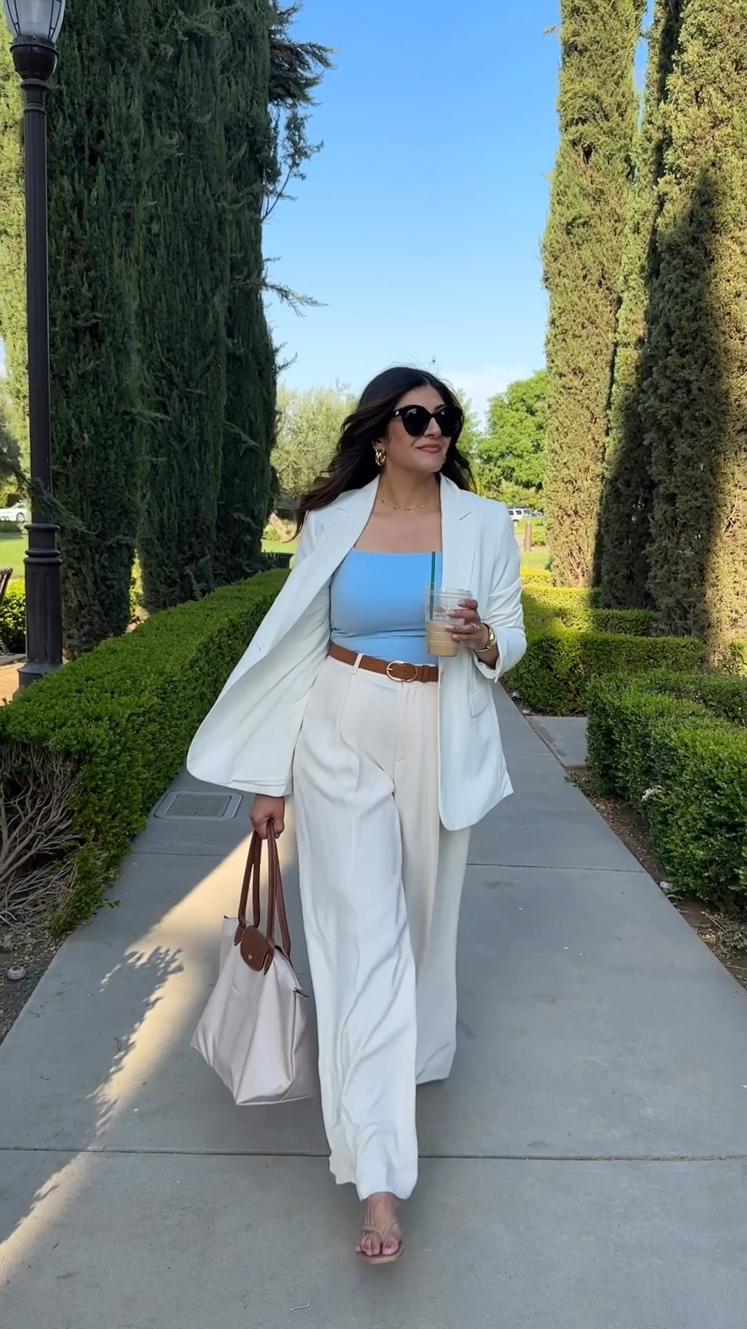 Summer workwear - a white blazer and crepe white pants are so chic for summer workwear 

What to wear to the office when it’s hot / hot weather workwear / #workwear #officelooks #9to5 #corporateoutfits


#LTKSeasonal #LTKWorkwear #LTKSaleAlert