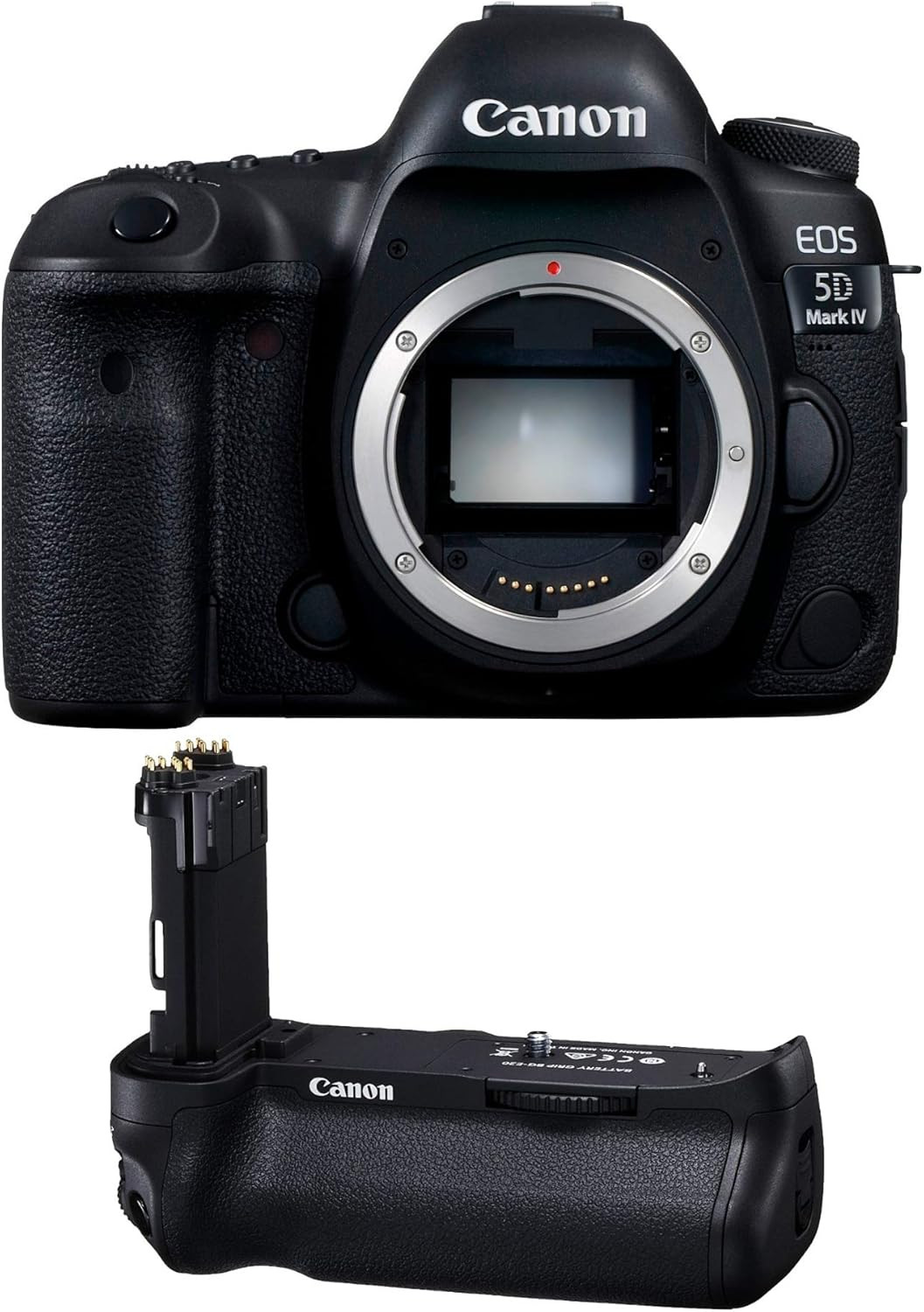 Canon EOS 5D Mark IV DSLR Body BG-E20 Battery Grip | Amazon (US)