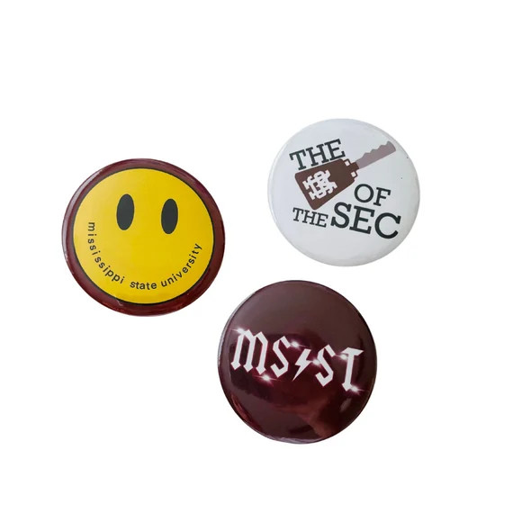 Mississippi St Game Day Pins - Etsy | Etsy (US)