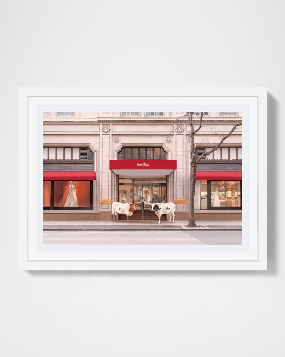 Gray Malin "The Longhorns, Neiman Marcus, Downtown Dallas" Framed Fine Art Photography Print, Min... | Neiman Marcus