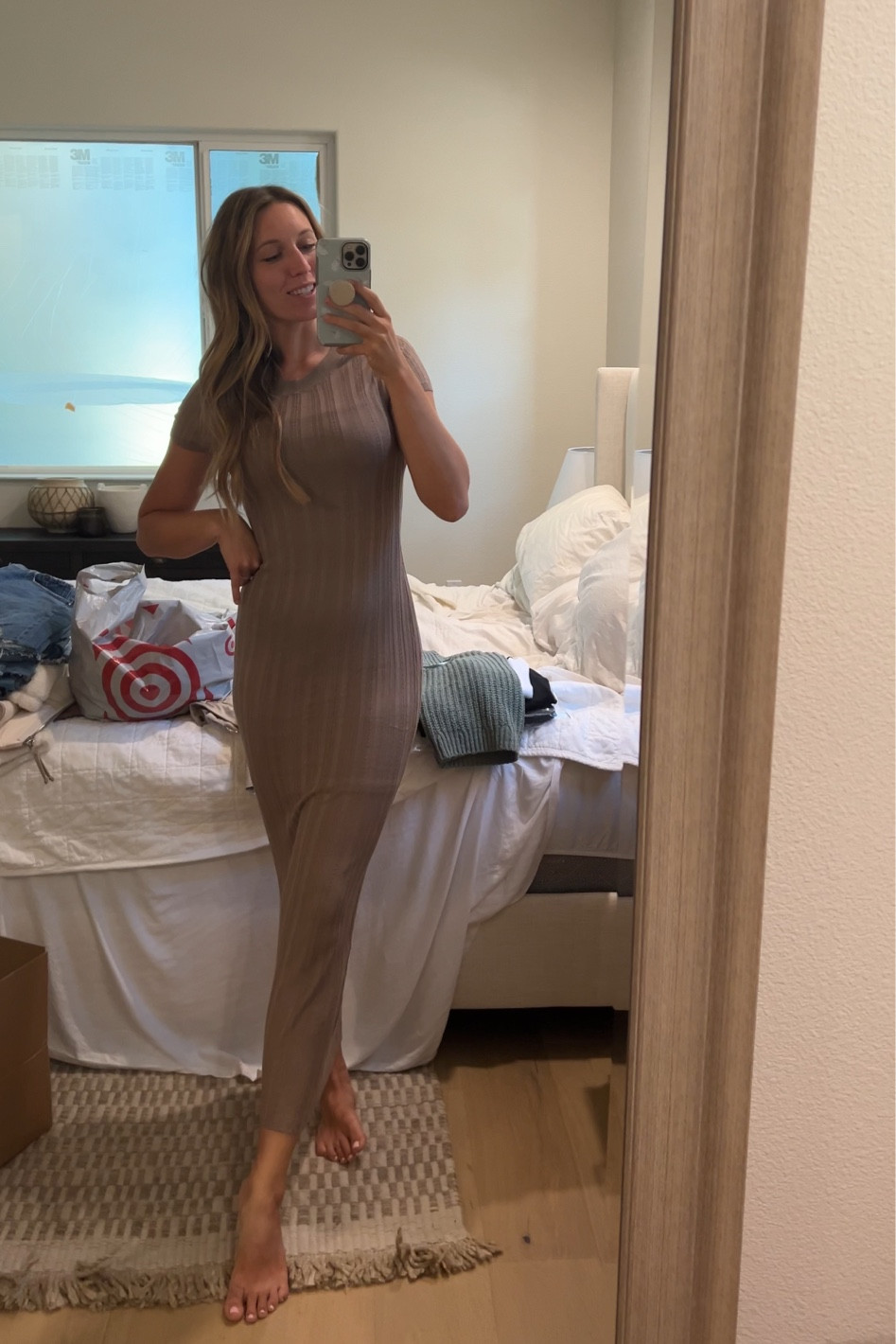 The softest sweater dress ever #abercrombie #summer 