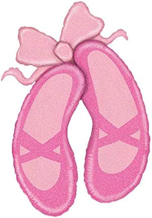 Pink Glitter Ballet Slippers 40" Foil Party Balloon | Amazon (US)