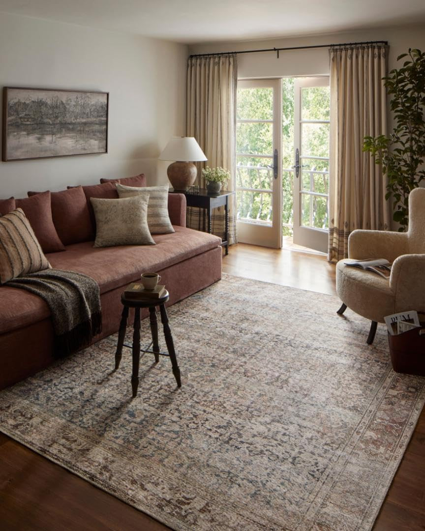 Loloi Amber Lewis Georgie Multi/Spice 8'-4" x 11'-6" Area Rug | Amazon (US)