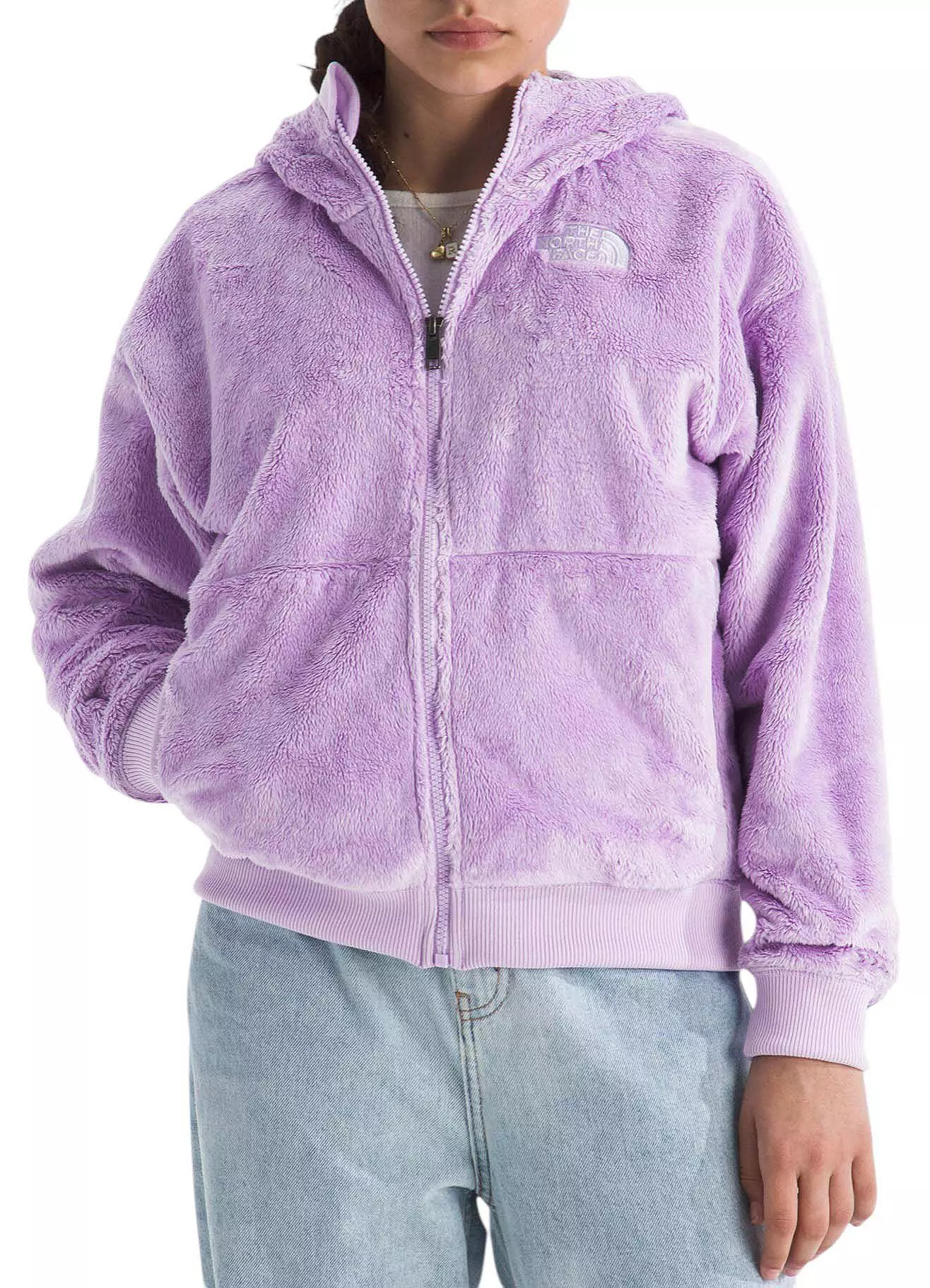 The North Face Girls' Osito Full-Zip Fleece Hoodie | DICK'S Sporting Goods