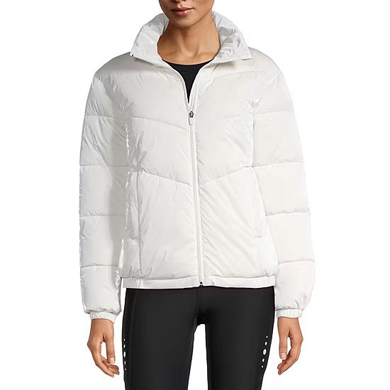 new!Xersion Water Resistant Midweight Puffer Jacket | JCPenney