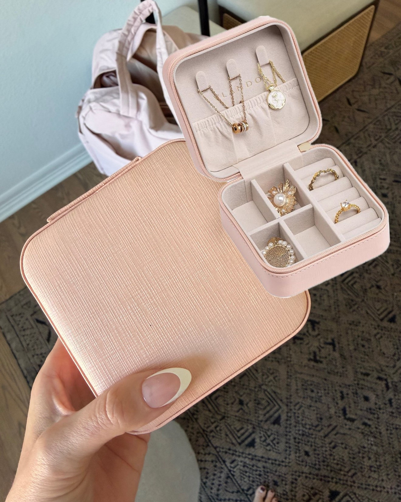 This travel jewelry case holds all my things while in the go!

#LTKgrwm #LTKmomlife #LTKTravel