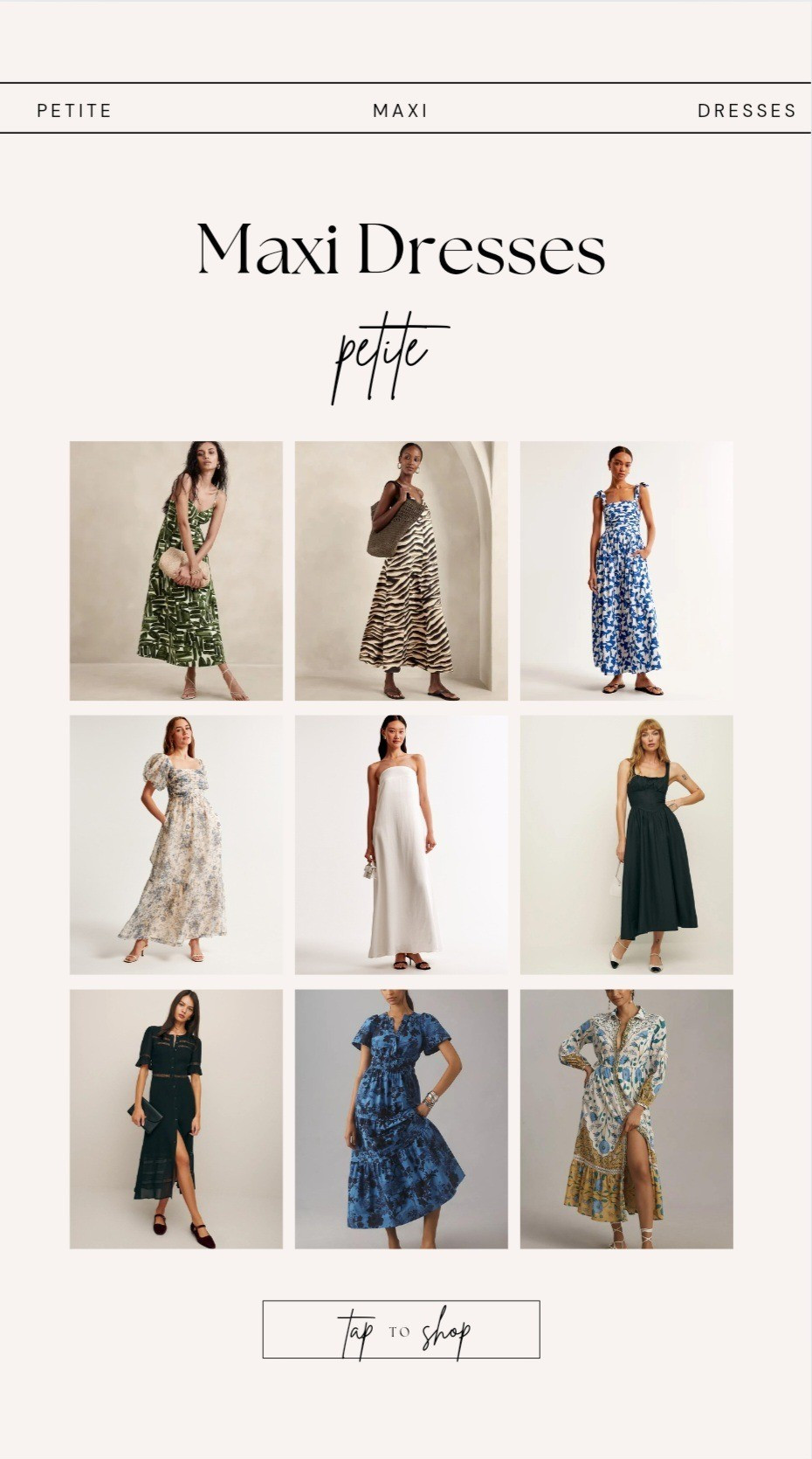 Petite Maxi Dresses #maxidresses #petitedresses #summerdresses 

#LTKSeasonal #LTKStyleTip #LTKOver40